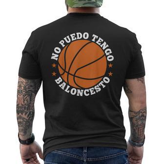 Divertido Basketball No Puedo Tengo Baloncesto Basket Camiseta Hombre Estampado Espalda - Regaloses