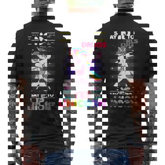 Divertido Navidad Decir No A Las Drogas Decirí A Unicornio Camiseta Hombre Estampado Espalda - Regaloses