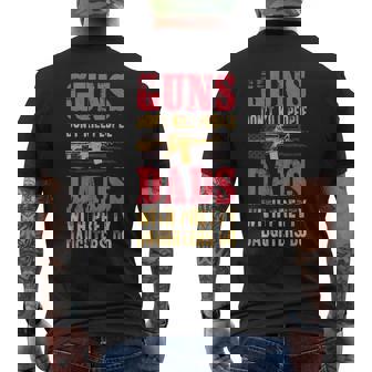 Divertido Padre Hija Día Del Padre Papá Camiseta Hombre Estampado Espalda - Regaloses