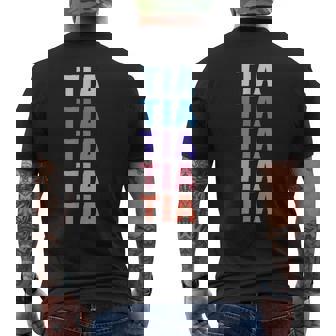 Divertido Regalo Nombre Tia Personalizado Primer Nombre Camiseta Hombre Estampado Espalda - Regaloses