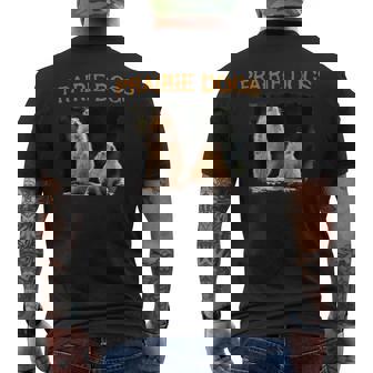 Dog In Love プレーリードッグ オッドカップル メンズTシャツ バックプリント - Kawaiitshirt