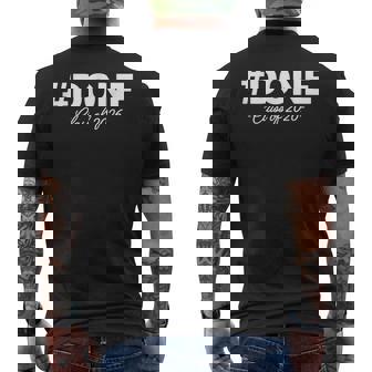 Done Class Of 2026 Graduation Men's T-shirt Back Print - Monsterry