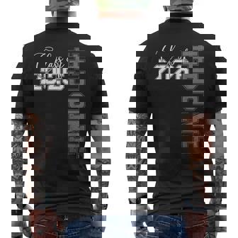 Done Class Of 2026 Senior 26 High School College Graduation Men's T-shirt Back Print - Seseable