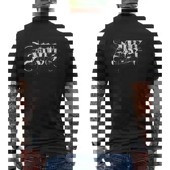 Donna Love Amor Calligrafia Con Collo A T-shirt da uomo con stampa posteriore - Novitaregali