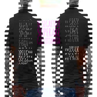 Donna Regalo Ottanta Anni Regalo Ottantenne Compleanno 80 Anni Con Collo A T-shirt da uomo con stampa posteriore - Novitaregali