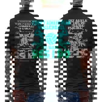 I Don't Always Play Volleyball Oh Wait Yes I Do Tank Top Men's Back Print T-Shirt | Mazezy