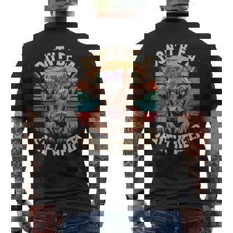 Don't Be A Salty Heifer Farm Farmer Scottish Highland Cows Men's T-shirt Back Print | Seseable UK