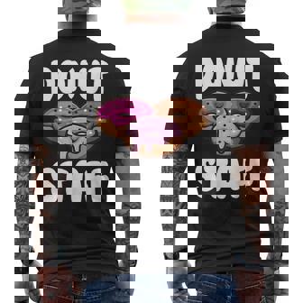 Donut Lover Donuttaff Doughnut Bakers Donut T-shirt da uomo con stampa posteriore - Novitaregali