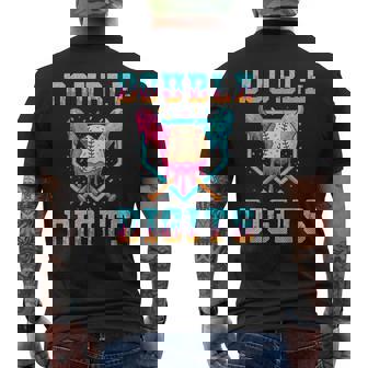 Double Digits Birthday Boy 10Th Baseball Drip Birthday Party Men's T-shirt Back Print | Seseable FR