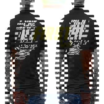 Drag Boat Racing Speedboat Motorboating Drag Boat Racer Men's Back Print T-Shirt | Mazezy