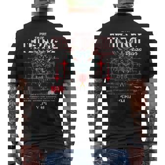 Dragon Musicnvibez メンズTシャツ バックプリント - Kawaiitshirt