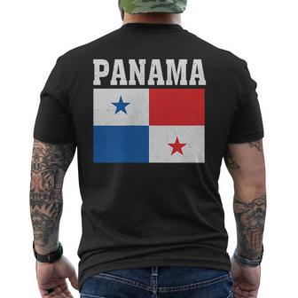 Drapeau Panama -Ouvenir Patriotique Des Racines Nationales T-shirt imprimé au dos - Cadeauxyz
