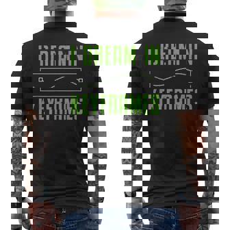 I Dream In Keyframes おもしろモーショングラフィックデザイナー アニメーター メンズTシャツ バックプリント - Kawaiitshirt