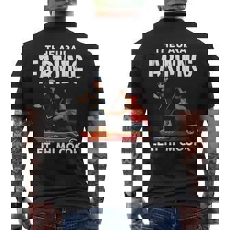 Drôle Iconic Indonésien Boy Dance On Boat Aura Farming T-shirt imprimé au dos - Cadeauxyz