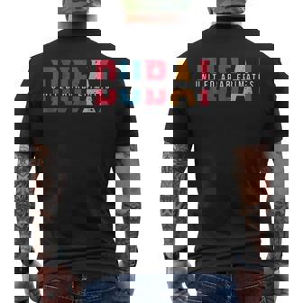 Dubai United Arab Emirates The Palm Tank Top Men's Back Print T-Shirt | Mazezy