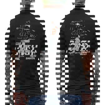 Dynamic Pose Colton Cowser Baltimore Baseball Mlbpa Men's T-shirt Back Print - Monsterry