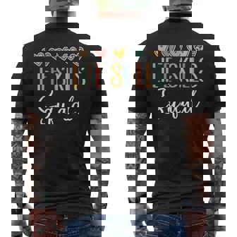 Early Childhood Special Education Squad Life Skills Teacher Men's Back Print T-Shirt | Mazezy