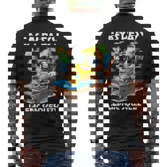 Easy Peasy レモンスクイーズ 長袖tシャツ メンズTシャツ バックプリント - Kawaiitshirt