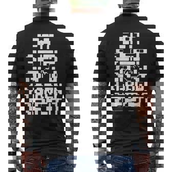 Eatleep Grow A Garden Repeat 面白い ガーデニング ゲーム メンズTシャツ バックプリント - Kawaiitshirt