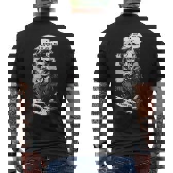 Edgar Allan Poe Fan Classic Literature Literary Figure Men's T-shirt Back Print - Thegiftio