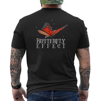 Effet Papillon Théorie Du Chaos Papillon T-shirt imprimé au dos - Cadeauxyz