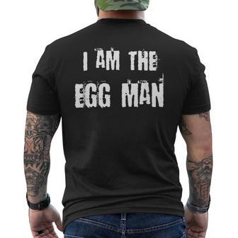 I Am The Egg Man Men's T-shirt Back Print - Thegiftio