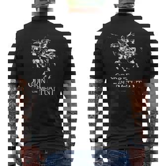 El Cid Campeador Oderint Dum Metuant Manga Larga Camiseta Hombre Estampado Espalda - Regaloses