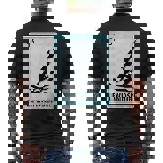 El Windsurf メキシカンウインドサーフィンカード メンズTシャツ バックプリント - Kawaiitshirt