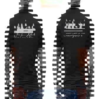 Eldorado Canyon State Park Colorado Camping Deer Hiking Tank Top Men's Back Print T-Shirt | Mazezy