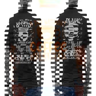 Elephant & Secret Santa Humor For Coworker Men's Back Print T-Shirt | Mazezy