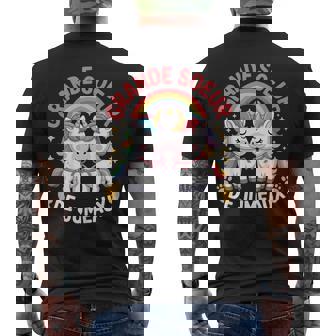 Enfant Grandeœur De Jumeaux Licornes Annonce Grossesse T-shirt imprimé au dos - Cadeauxyz