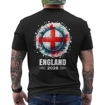 England Apparel England For 2026 Cup England Fans Men's T-shirt Back Print | Seseable FR