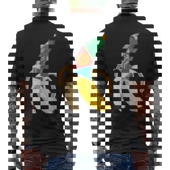 Eritrea Banana Men's Back Print T-Shirt | Mazezy
