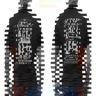 Es Ist Erst Kaputt Wenn Opa Es Nicht Reparieren Kann T-Shirt mit Rückendruck - Seseable