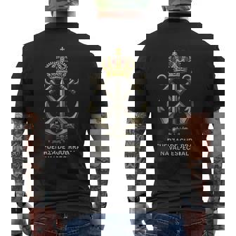 Escudo Fgne Armada Española Ejército Español Fuerza Militar Camiseta Hombre Estampado Espalda - Regaloses