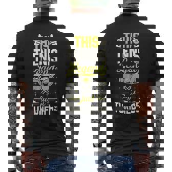 Esta Leyenda Del Tenis Acaba De Cumplir 65 Años Con Temática De Tenis Camiseta Hombre Estampado Espalda - Regaloses