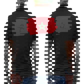 Ethnique Roi De Laavane Lion Du Maroc T-shirt imprimé au dos - Cadeauxyz