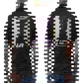 Evil Larry Meme Larry Cat Meme Cursed Memes Brainrot Memes Men's T-shirt Back Print | Seseable FR