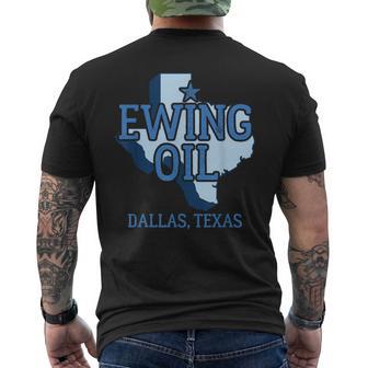 Ewing Oil Men's T-shirt Back Print - Thegiftio UK