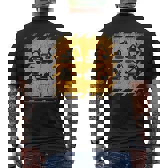 Excavatrice Travailleur De La Construction Pelleteuse T-shirt imprimé au dos - Cadeauxyz