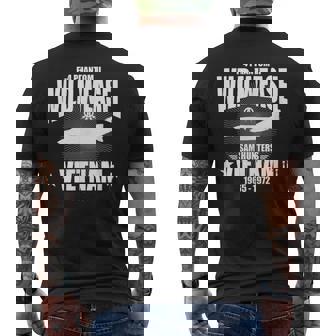 F-4 Phantom Wild Weaselietnam メンズTシャツ バックプリント - Kawaiitshirt