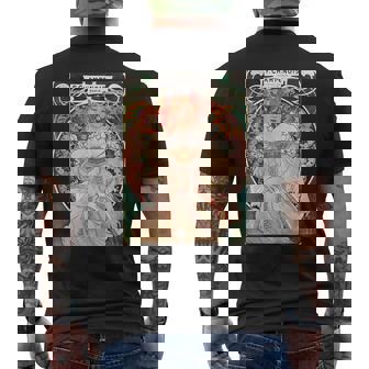 F Champenois Imprimeur-Editeur By Alphonse Mucha メンズTシャツ バックプリント - Kawaiitshirt