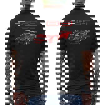 F80 イタリア ハイパー カー スー メンズTシャツ バックプリント - Kawaiitshirt