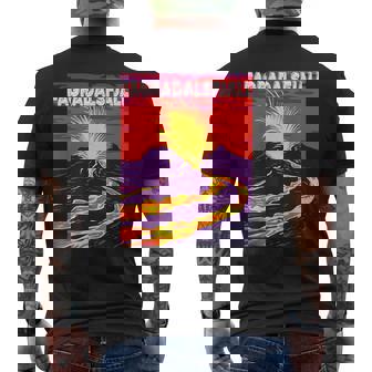 Fagradalsfjall Montagnaulcano Erupted Islanda T-shirt da uomo con stampa posteriore - Novitaregali