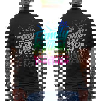 Family 2026 Vibes Family Reunion Vacation Making Memories Tank Top Men's Back Print T-Shirt | Mazezy