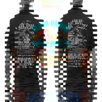 Family Aloha Hawaii Vacation 2026 Making Memories Summer Men's Back Print T-Shirt | Mazezy