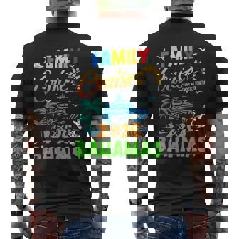 Family Cruise 2026 Bahamas Cruising Together Squad Matching Men's Back Print T-Shirt | Mazezy