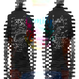 Family Cruise 2026 Making Memories Family Vacation Trip Men's T-shirt Back Print - Monsterry