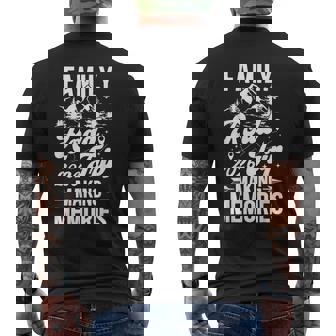 Family Road Trip 2026 Making Memories Family Road Trip Men's T-shirt Back Print - Monsterry