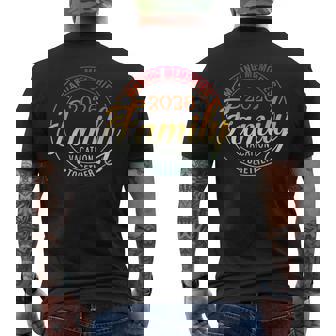 Family Vacation 2026 Family Matching Summer Vacation Men's Back Print T-Shirt | Mazezy